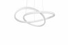 Minimalistyczna lampa wisząca LED biała zawinięty okrąg geometryczna uniwersalna MANSA R33111131 Rl